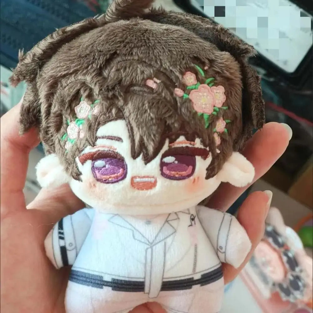 Bag Pendant Flowers Love and Deepspace Plushies Anime Game Cotton Doll Stuffed Sylus Caleb 10cm Cute Soft Xavier Doll