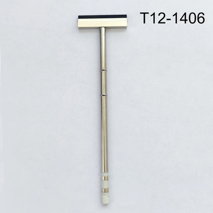 T12 T-shaped Iron compatible with FX-951 soldering station T12-1401/1402/1403/1404/1405 Heating Core Efficient Heat Conduction