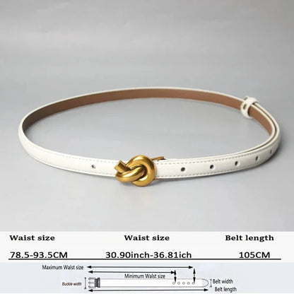 Belts for Women Luxury Fashion Women’s Designer Belts Black White Brown Women's Trousers Jeans Belt Dress Belt Waist Belt CY08