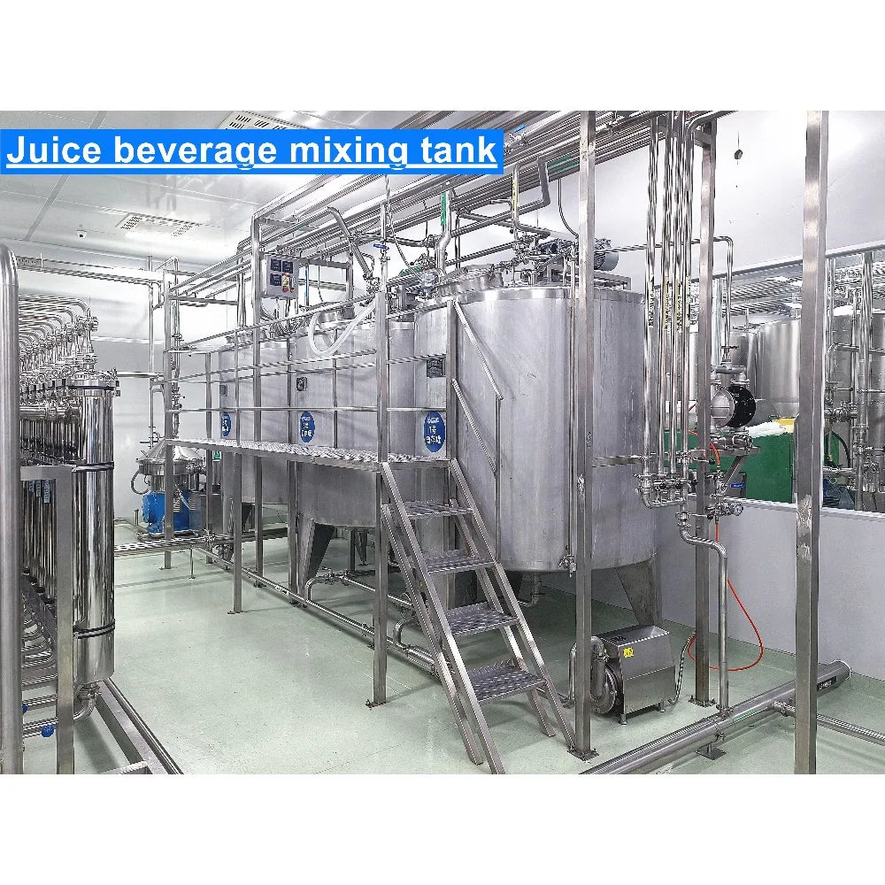 Customized Mobile Juice Production Line Squeezing Filling Equipment CE Approved for  Small Business Shop