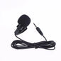 1 Pc Hands-free Condenser Clip-on Lapel Mic 1.5 Meters Mini Portable Lavalier Wired 3.5mm Microphone For Phone And Laptop PC