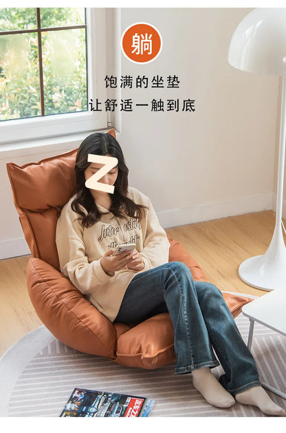 New Human Kennel Lazy Sofa Japanese Tatami Bay Window Chair Bed Back Chair Foldable Dormitory Waist Armrest
