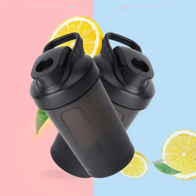300ml Portable Protein Shaker Bottle, Leak Proof Water Bottle for Gym Outdoor Fitness Training, Sport Mixing Cup
