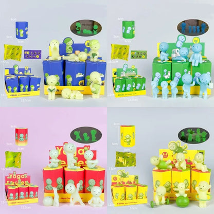 Noctilucent  Blind Box Brick Moving Bedroom Fitness Trend Toy Collectibles Blind Box Figure Doll Model Decoration Gifts