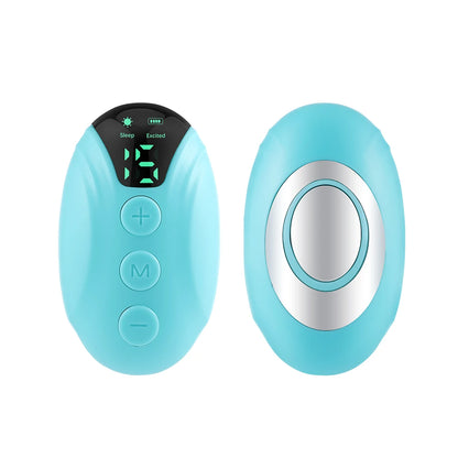 Microcurrent Sleep Aid Device CES Palm 15 Level Pluse Stimulation Massager Sleep Instrument for Insomnia Stress Anxiety Relief