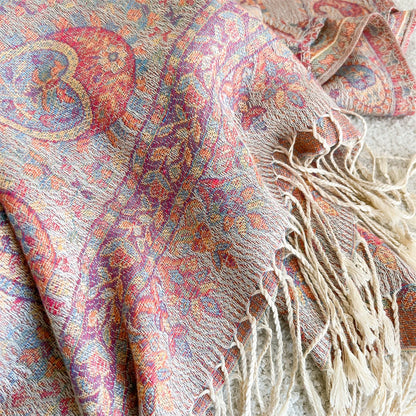 Luxury Winter Scarf Women Cashmere Warm Pashmina Brand Foulard Female Shawls Wraps Thick Soft Bufanda Poncho Scarves Stole 2025
