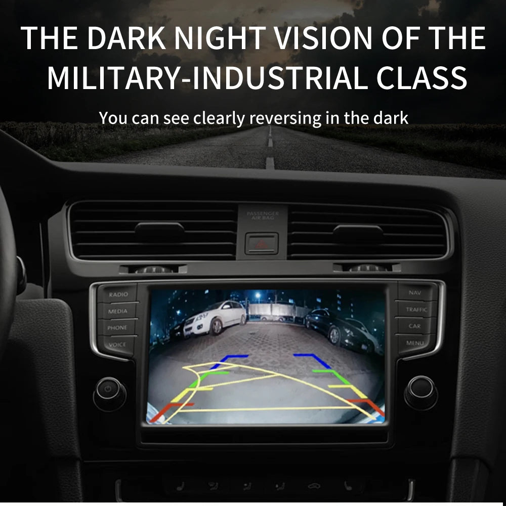 IR Car Rear View Camera Wide Angle Reverse Parking Waterproof CCD LED Auto Backup Monitor Universal for BMW New HD Night Vision