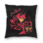 Hazbins Hotels Lucifer Alastor Pillowcase Printing Polyester Cushion Cover Decorative Pillow Case Cover Home Wholesale 40X40cm