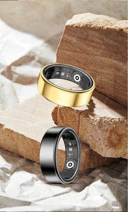 2026 New Smart ring Men Women HD Touch Screen Heart Rate Oxygen Sleep Tracker IP68 Water-resistant Long Battery Android IOS