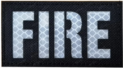 Infrared IR Reflective Patch K9 FIRE MEDIC PRESS MED PJ Decorative Patches Biker Armband Patch For Clothing Backpack