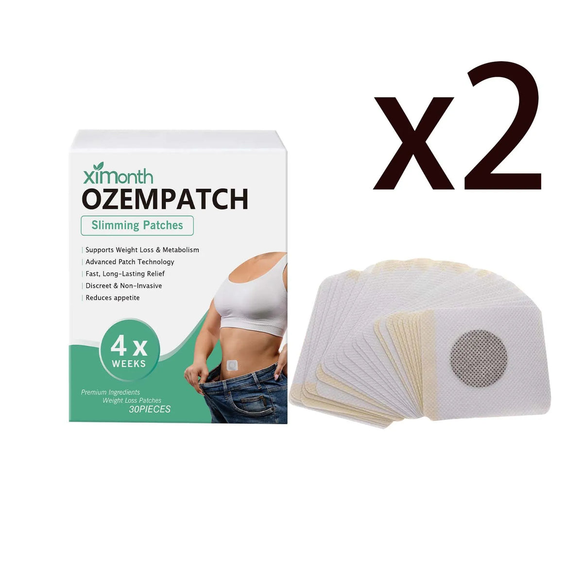 Herbal Navel Patch Promote Metabolism Burn Fat Improve Gastrointestinal Circulation Eliminate Edema Body Detoxification Stickers