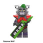 NEW FNAF Nights Game Figure Mini Figures Building BlocksSkeleton Thriller Toys gift kids toys mould king