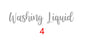Laundry Room Organisation Labels Vinyl Sticker Decals Washing Powder Fabric Softener Storage Jar Tank Label Decal Decorative