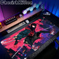 Spider-Man Mouse Pad Laptop HD Anime XXL Keyboard Pad Gamer Cabinet Mousepad PC Gaming Accessories Desk Mat Rubber Big Carpet