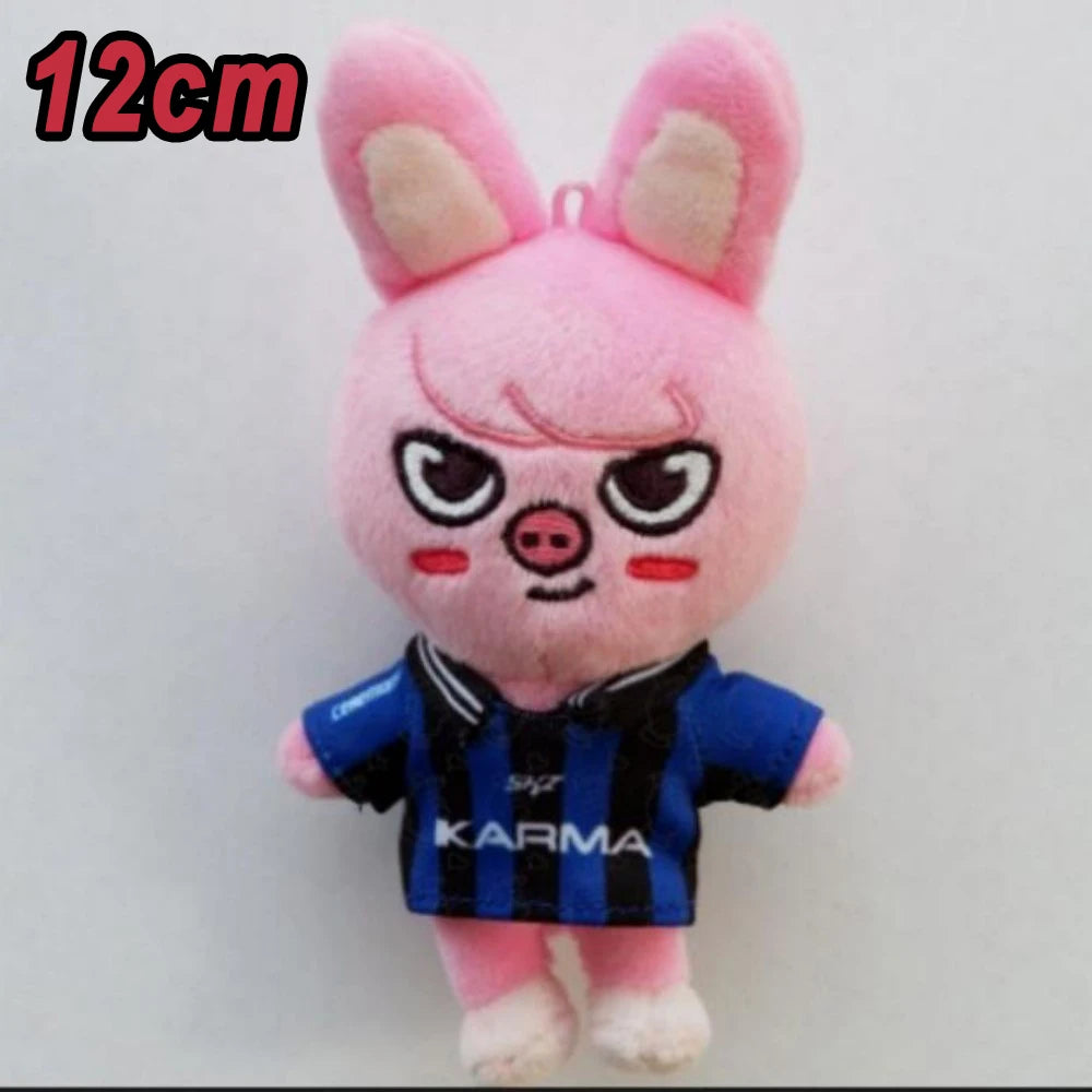 Skzoo Karma Keychain Plush Toys Fans Animals Stuffed Plushies Doll Kawaii Companion for Kids Adults Fans Gift Room Decor Gift