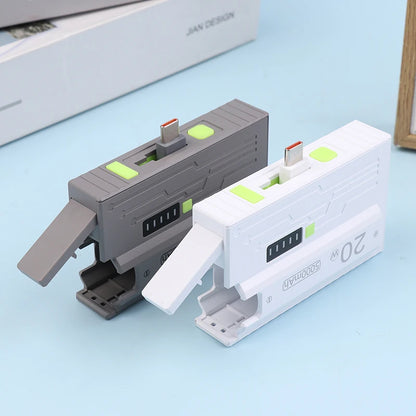 20W DIY Power Bank Box 21700 Universal Battery Charger Case Type-C Fast Charging For Mobile Phone Not Including Batteries