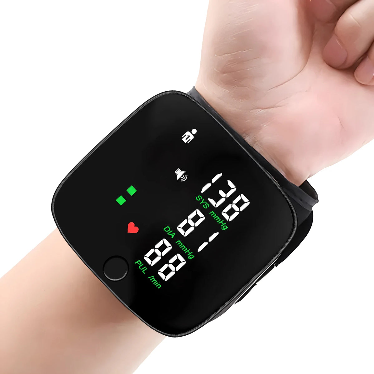 Rechargeable Wrist Sphygmomanometer Blood Pressure Monitor Medical English/Russian Voice Digitlal Tensiometro Health Tonometer
