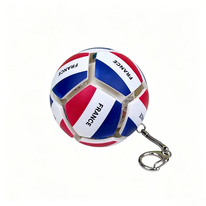 USA Mexico Canada All Country Flag Football Keychain Fidget Stress Ball Squishy Decompression Toy Anxiety Relief Fan Souvenir