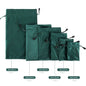 1pcs Gift Cloth Bags with Drawstring New Year Wedding Easter Package Pouches Soft Touching Jewelry Velvet Bag