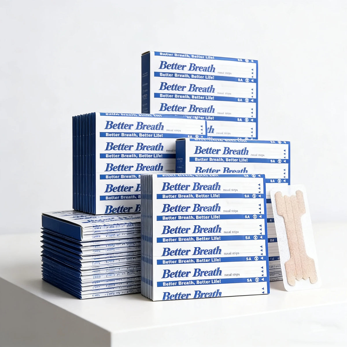 300/200/100PCS Breath Nasal Strips for Better Sleep Snoring Aid Nose Patch for Easier Breathing Sleep Aid Device