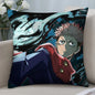 J-Jujutsu Kaisen Ryomen SukunaS Pillow Case Short Plush Pillow Covers Sofa Decor Gift Home Double-sided Printing Cushion Cover