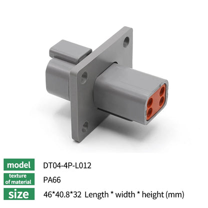 10/50/100 Sets Deutsch DTM/DT/DTP/DTF Automobile Connector Plug&Socket Male&Female Terminal DTM04-2/3/4/6/8/12 DTM06-2/3/4/6/8S