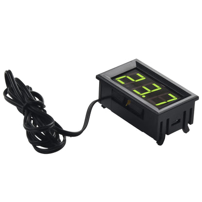 1*Digital Thermometer With Probe LED -50~110°C DC 5-12V Car Temperature Panel Meter Gauge  Instrument Parts & Accessories