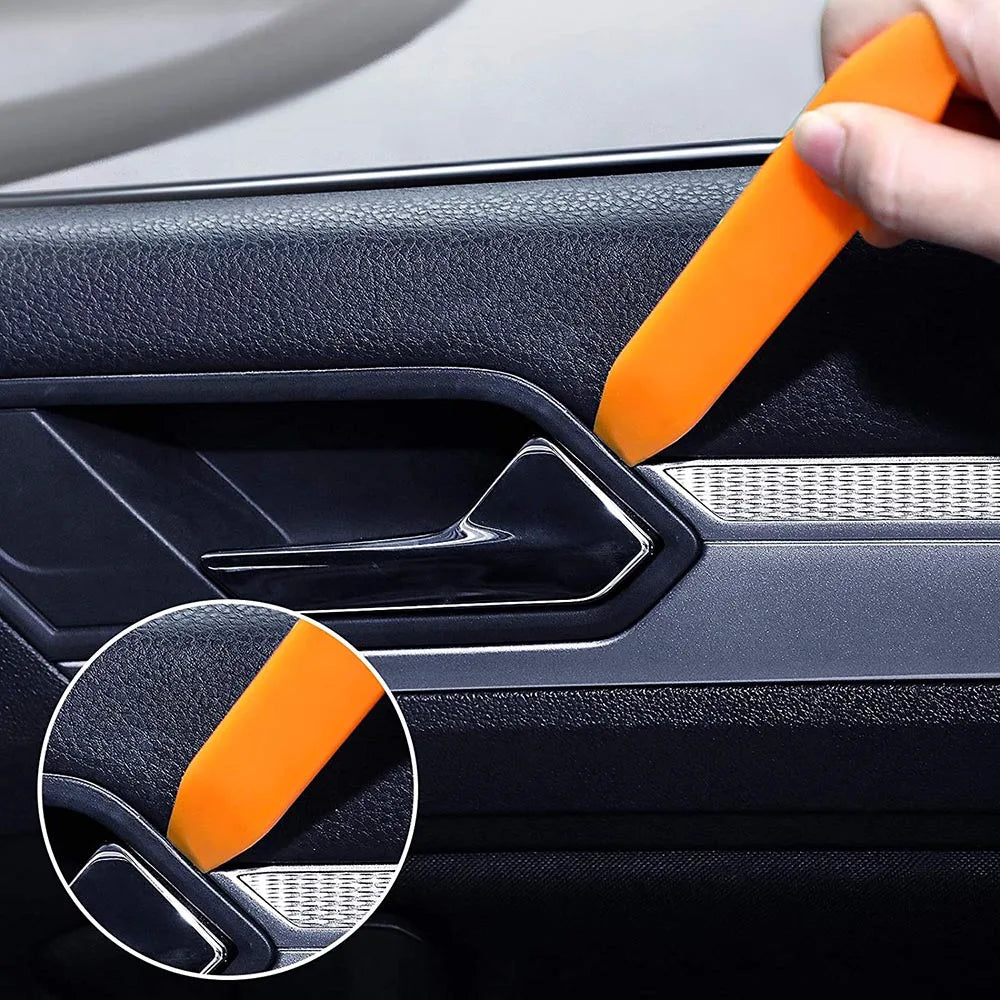 Auto Trim Removal Tool Car Door Trim Panel Tools Car Radio Audio Installer Pry Tool for Car Auto Door Clip Panel Crowbar Removal