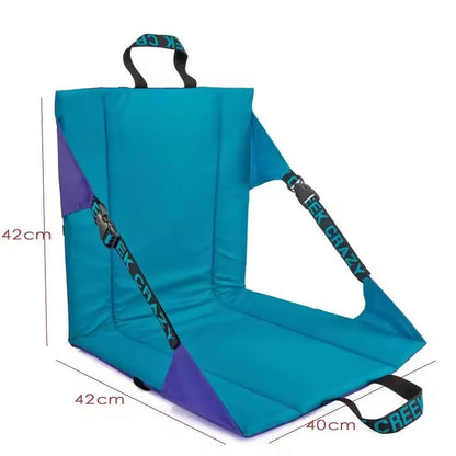 Stadium Seat Chair Bleacher Cushion With Padded Back Support Reclining Stadium Seat Chair Folding Stadium Chair For Women Men