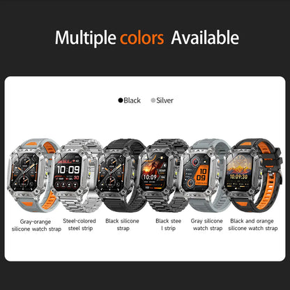 2026New GPS Smart Watch AMOLED 1400Mah Waterproof Fitness tracking Bluetooth Call Professional Sports Smartwatch For Men Women