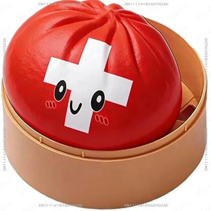 2026 football series steamed bun Squishy Stress Ball Fidget Toy, Soft Squeeze Anxiety Relief Sensory Toy for Kids Adults