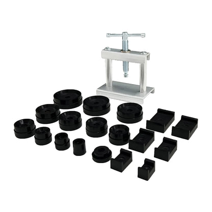 Watch Tool Repair Professional  Back Cover Presser Set 12pcs/18pcs Case Presser Fitting Dies Metal Watchmaker Maintenance Tools