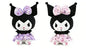 2026 New Sanrio Strawberry Kuromi & My Melody Plush Pillow, Soft Fluffy Stuffed Doll, Cute Bedroom Decor Surprise Gift for Girls