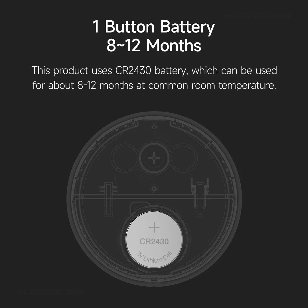 Qingping Temperature Humidity Sensor T Version Thread/BLE High-precision Indoor E-Link INK Thermometer work with Apple HomeKit