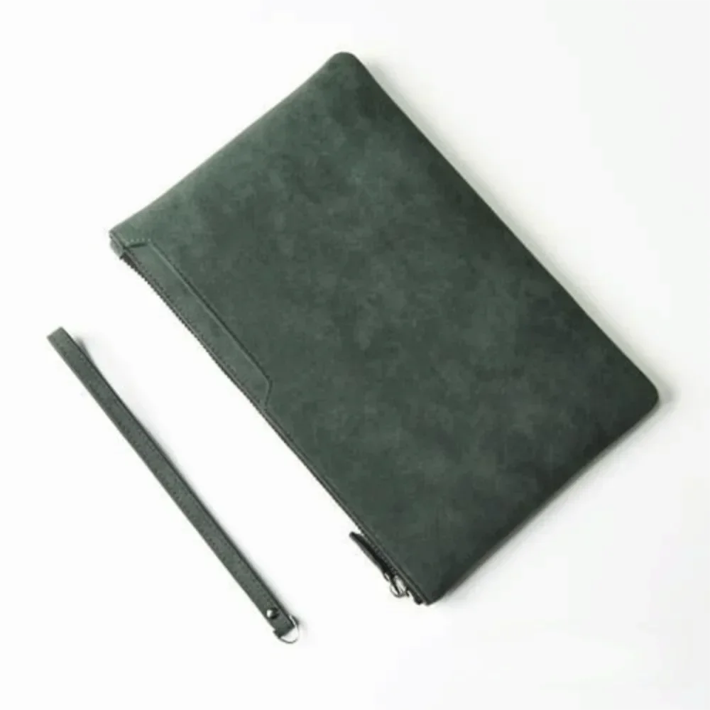 Men's Business Clutch Bag PU Leather Wallet Handheld Busin Casual Phone Bag Soft Surface Ort Wallet Casual Handbag Coin Purse ﻿