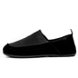 Fashion Mens Casual Shoes Soft Leather Comfort Man Loafers Outdoor Walking Half Slippers Breathable Lazy Driving Shoes Moccasins