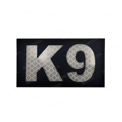 Infrared IR Reflective Patch K9 FIRE MEDIC PRESS MED PJ Decorative Patches Biker Armband Patch For Clothing Backpack