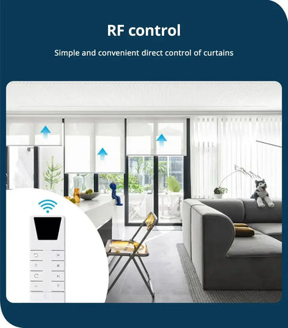 Zemismart Zigbee Roller Shade Motor with Battery For 37 38mm Tube Works with Tuya and Smart Life APP Alexa Google Home Control