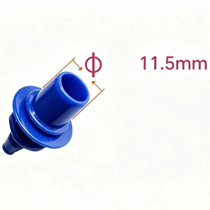 Universal Blood Pressure Monitor Cuff Connector Adapter Compatible With Air Hose Plug Replacement Spare Parts Health Accessories