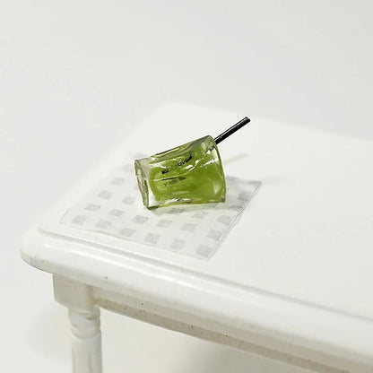 Miniature Toy Cocktail Drinks Doll Toys Dollhouse Accessories Miniature Items Fit for 1:6/1:12 Doll House Kitchen Ornaments