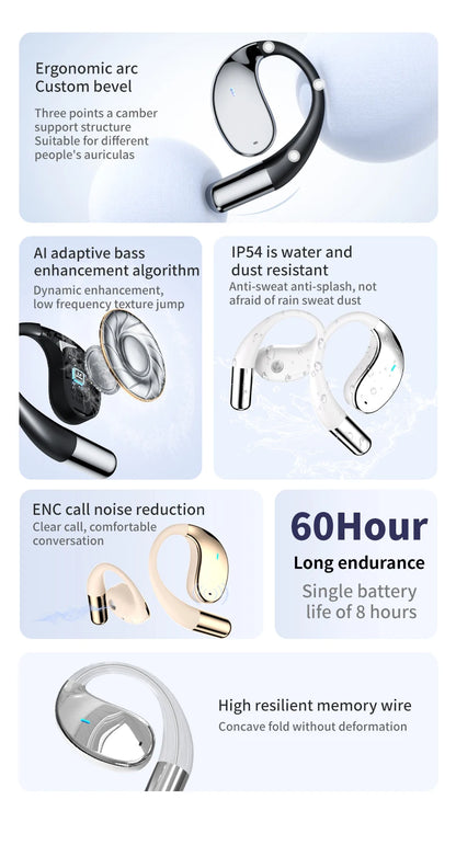 3-in-1 Smart AI Translation Earbuds 144 Languages Real-Time Simultaneous Translate HiFi Smart Headphones for Android iOS 2026