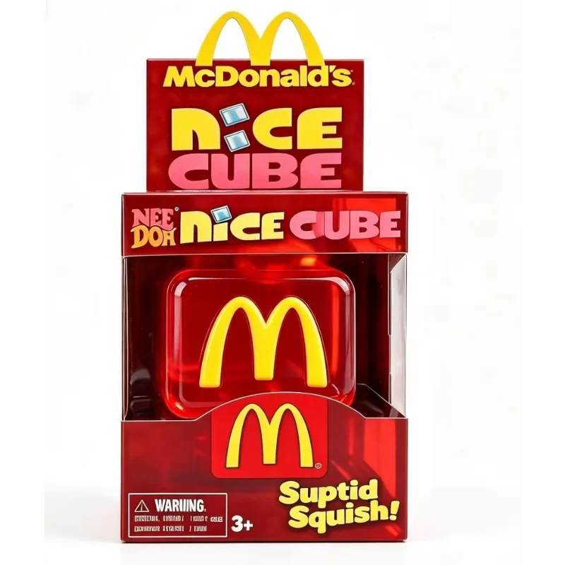 NeeDoh Nice Cube Squish Fidget Toy Sensory Stress Reliever Anxiety Calm Focus Cube All Ages Gift