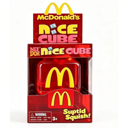 NeeDoh Nice Cube Squish Fidget Toy Sensory Stress Reliever Anxiety Calm Focus Cube All Ages Gift