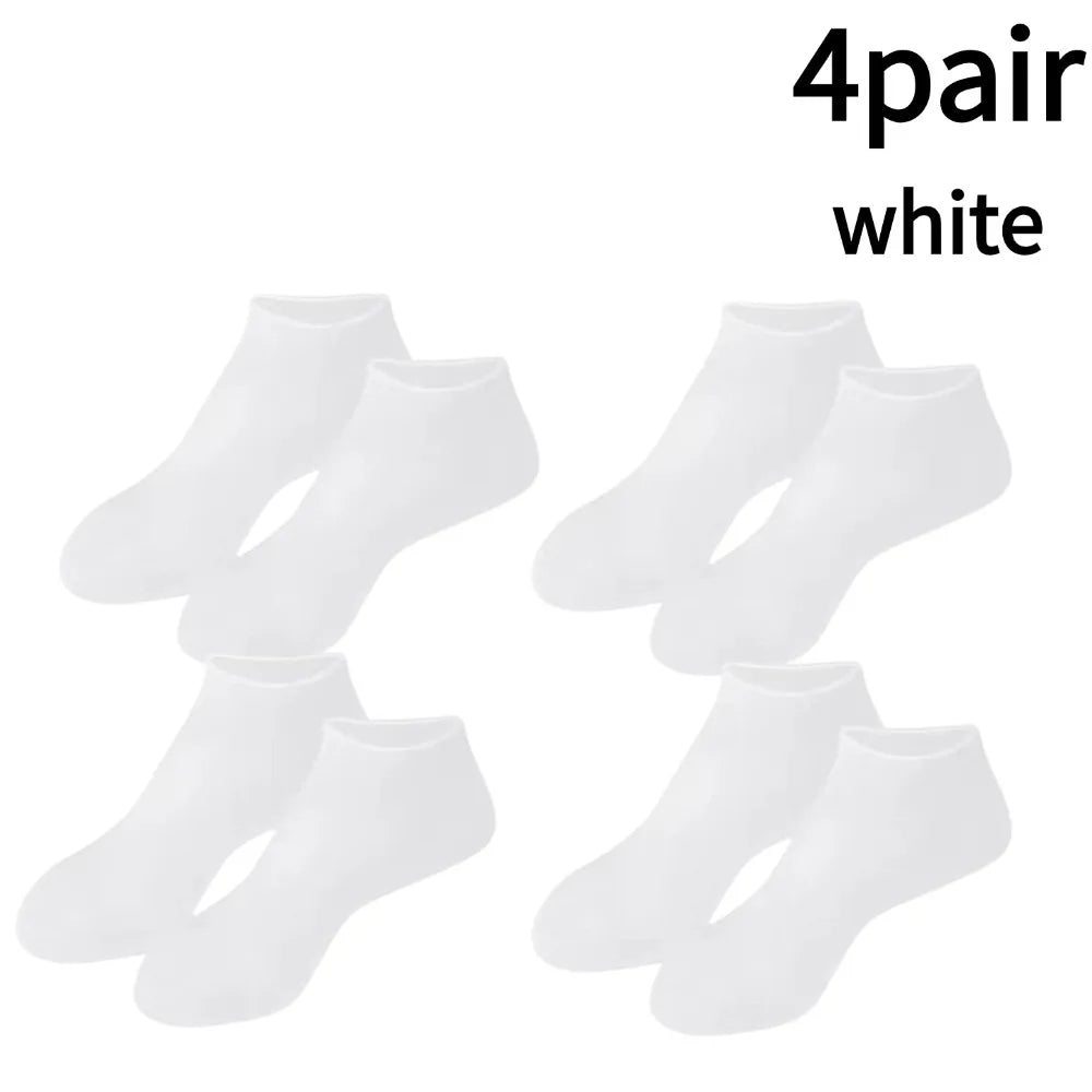 1-5pairs Moisturizing Foot Socks,Silicone Socks for Dry Cracked Feet Women's Foot Socks Cracked Dead Skin Remove Protector