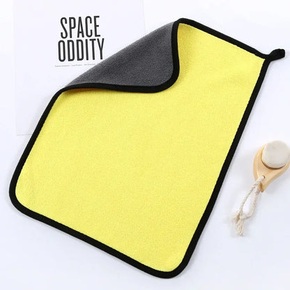 30x30/40/60cm High Quality Coral Fleece Car Wash Towel Car Detailing Care Cleaning Drying Cloth Auto Cleaning Accessories 1Pc