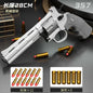 Continuous Firing ZP5 357 Revolver Launcher Pistol Soft Dart Bullet Toy Gun CS Outdoor Game Weapon for Kids Adult