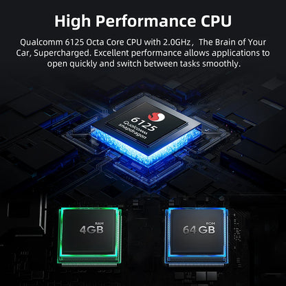 Ai Box 4+64GB 2026 Wireless Android Auto For Apple CarPlay WiFi Plug And Play Adapter Smart AI Box with Youtube Netflix TikTok