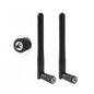 2.4GHz Folded Bluetooth ZigBee Antenna 3dBi with U.FL I-P-E-X-1 to SMA Connector 15cm For ESP8266 ESP32 WiFi Module 2PCS