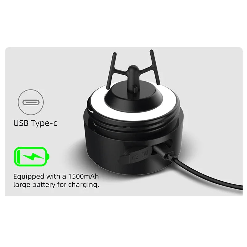 large capacity Electric Protein Shaker Mixing Cup Automatic Self Stirring Water Bottle Mixer Type-C interface