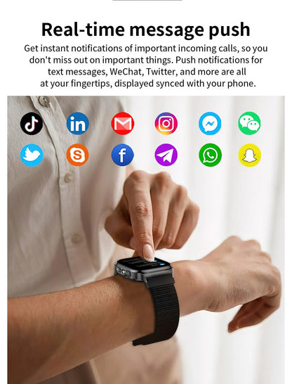 New Blood Lipids Uric Acid Blood pressure Smart Watch Men ECG+PPG Fitness Tracker Clock Heart Rate Bluetooth call Smart watches